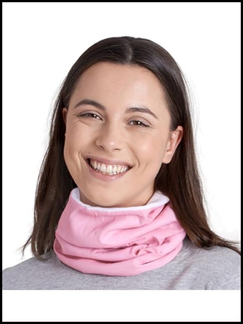 Reversible Fleece Neck Gaiter Ski Winter Warmer